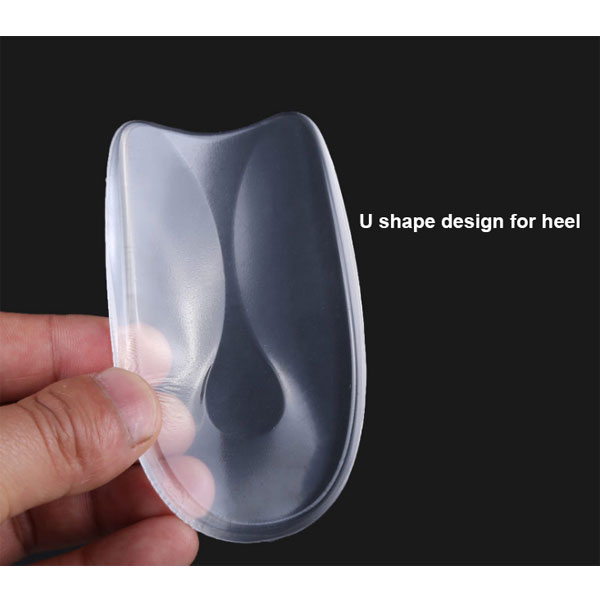 Nuova scarpa di design Insets Cup Heel Silicone Gel Cushion ZG -341