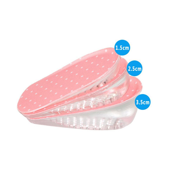 New Massage Foot Care Regolaable Height Acking Silicone Insole ZG -247