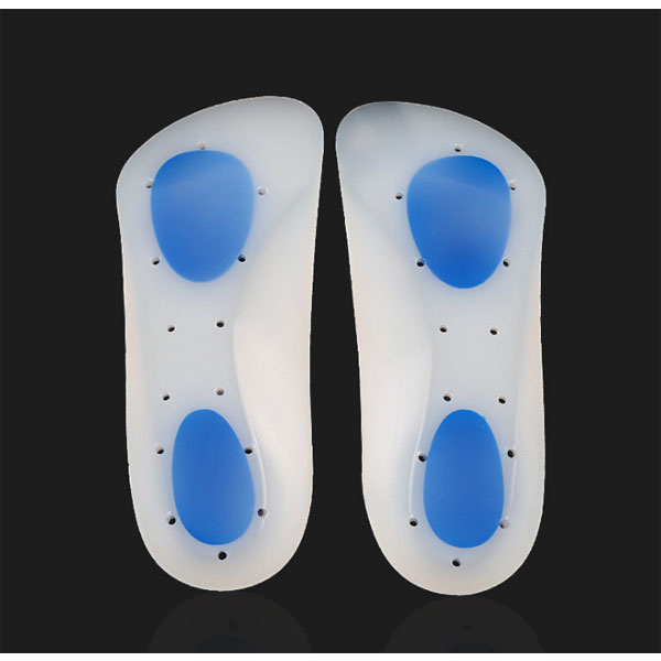 Top Grade Silicone Medico Gel Insole Flat Foot Insole per donne e uomini ZG -399