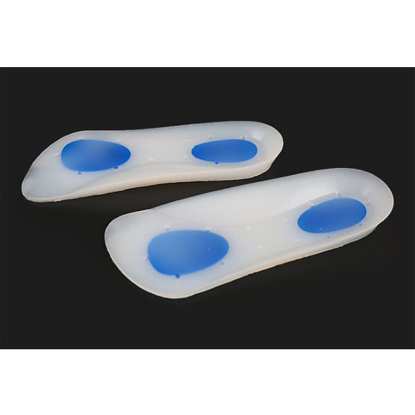 Top Grade Silicone Medico Gel Insole Flat Foot Insole per donne e uomini ZG -399