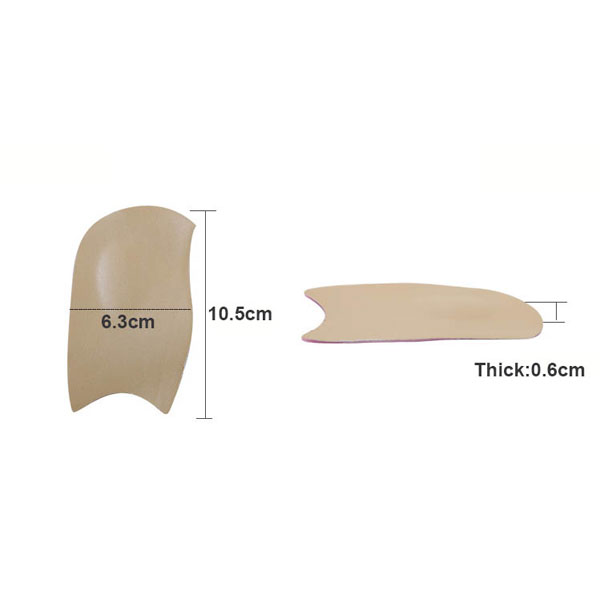 OEM Tutela all ’ingrosso PU Gel Orthotic Arch support Pad Orthodic Insole ZG -456