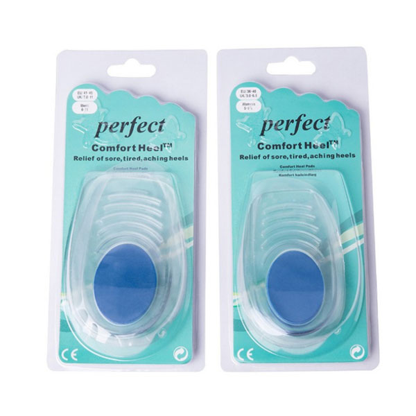Heel Spur Silicone Gel Heel Lift Height Acking Insole In Sock ZG -465
