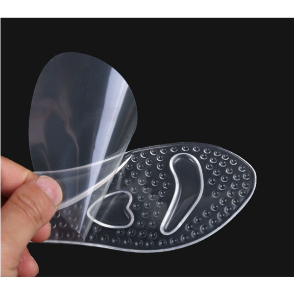 New Foot Care Comfortable Transgenito Sticky Pu Gel Insole for High Heel Shoes ZG -353