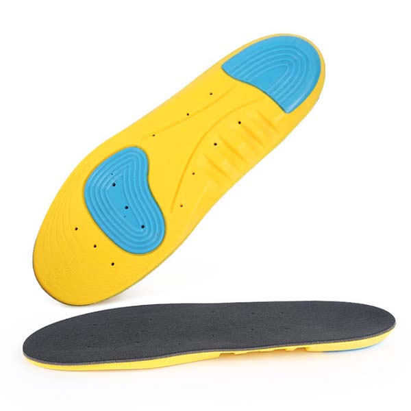 Amazon Hot Sell Shock Absorbtion and Cushioning PU Sports Insole Memory Foam Insole ZG -442