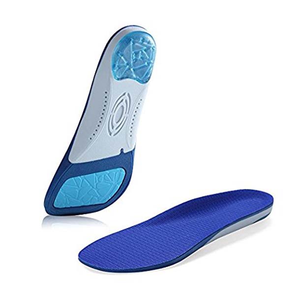 Sports PU Insole Shoe Inserts for Comfort Shoe Insole Arch Support for Walking Hiking Fasitis Heel Spur ZG -1854