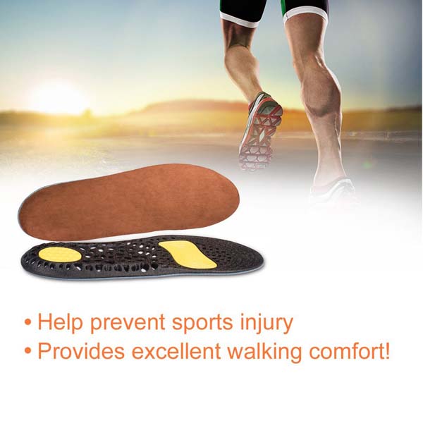 Cooling Gel Insole Honeycomb Gel Sports Absorb Shock Full Length Insole per donne e uomini ZG -232