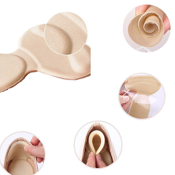 Anti slip Wasable Sticky Gel Heel Grip Liner per le donne ZG -229
