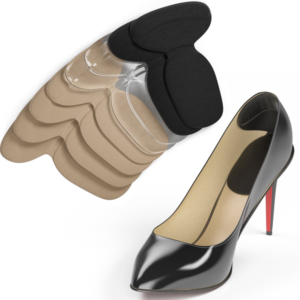 Scarpette per scarpe troppo grandi Cushion Hi Heel Inserts Grips Liners for Women ZG -239