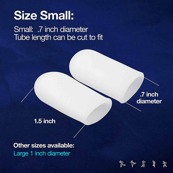 Super Soft Silicon Gel Toe Separatore Scarpe Toe Cap Protettore del dito Sport ZG -267