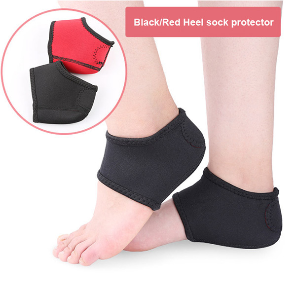 Free Size Silicone Heel e Ankle Protettore Heel Cushion Sock ZG -S371