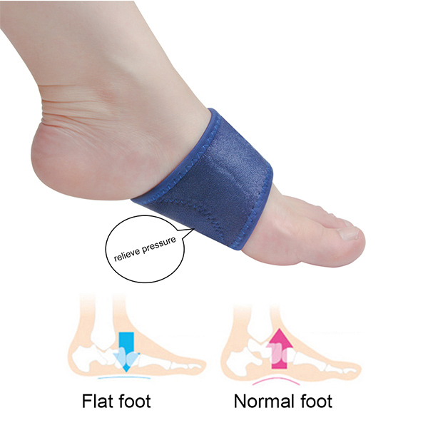 Flat Orthotic Plantar Fasitis Arch Support Gel Cushions Pad Heel Cure Insole Flat Foot Correcting ZG -243