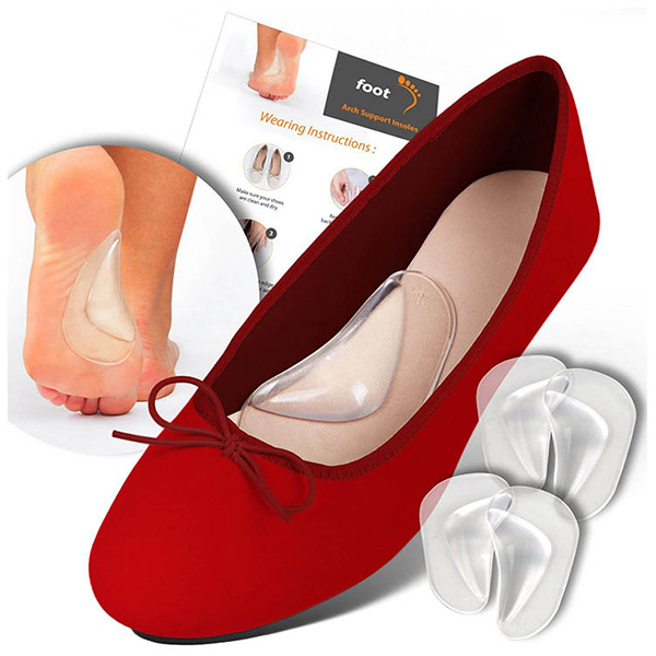 Arch Support Shoe Inser per flat Feet Plantar Fasicite Insole Relieve Pain per donne e uomini ZG -257