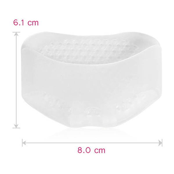 1 Pair Soft Gel Metatarsal Pad Metatarsal Care piedi Dolore Rimborso Palla di Forefoot Cushion Pad ZG -283