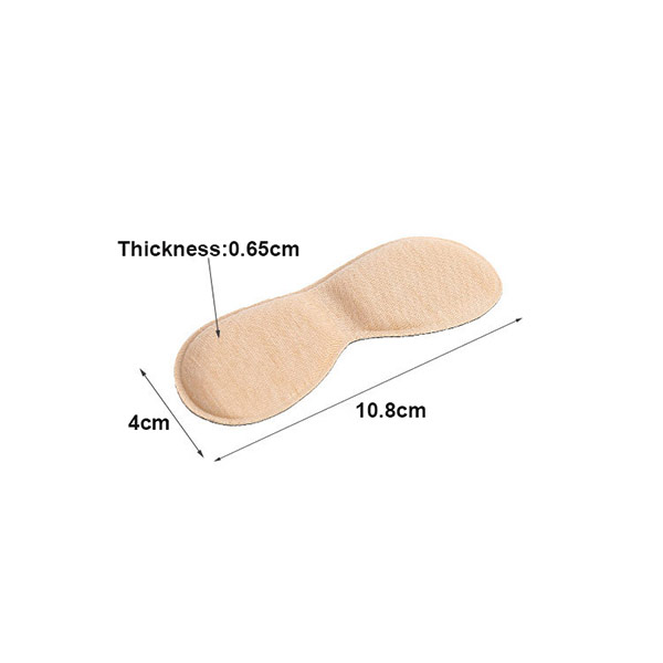 Cheapy Soft Heel Care Antiwear Heel Pain Relief Sponge Foam Back Sticky Heel Liner for Lady's High -Heeled Shoes grossista ZG -356