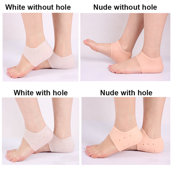 Manufaturer Commercio all'ingrosso Gel Socks per Cracked Feet Silicone Gel heel Protettore ZG -401