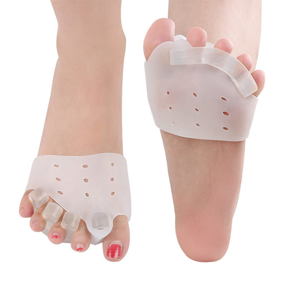 Gel Forefoot Metatarsal Pad Silicon Meth Yard Pain Relief Massage Anti slip Cushion Forefoot Supports Foot Care ZG -307