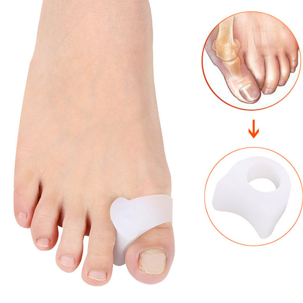 Amazon Hot Selling SEBS Gel Toe Pain Relief Protectors Silicone Toe Separator ZG -434