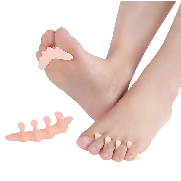 2018 Online Hot Selling Silicone Gel Correcting Easy Wash Silicone Toe Separator ZG -435
