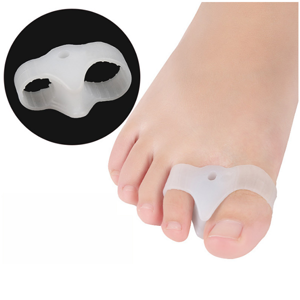 Fast delivery Amazon Hot Sell Toe separator White Small Gel Toe Protettore ZG -438