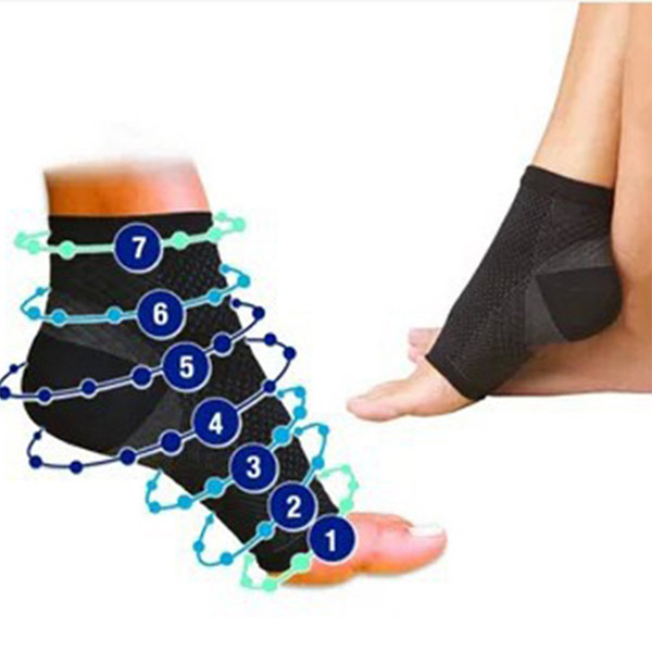 Medical Plantar Fasitis Compression Heel Arch Support Ankle Socke ZG -S6