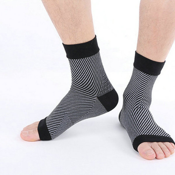 Custom Foot Sleves Compression Heel Arch Support Ankle Sock manico alla caviglia ZG -S7