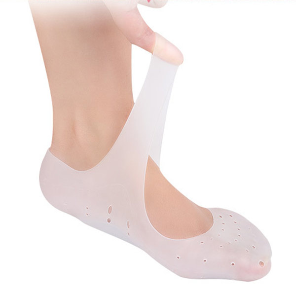Respirabile Anti Crack Whitening Moisture Arch Support Silicone Gel Spa Sock Nuovi prodotti ZG -450